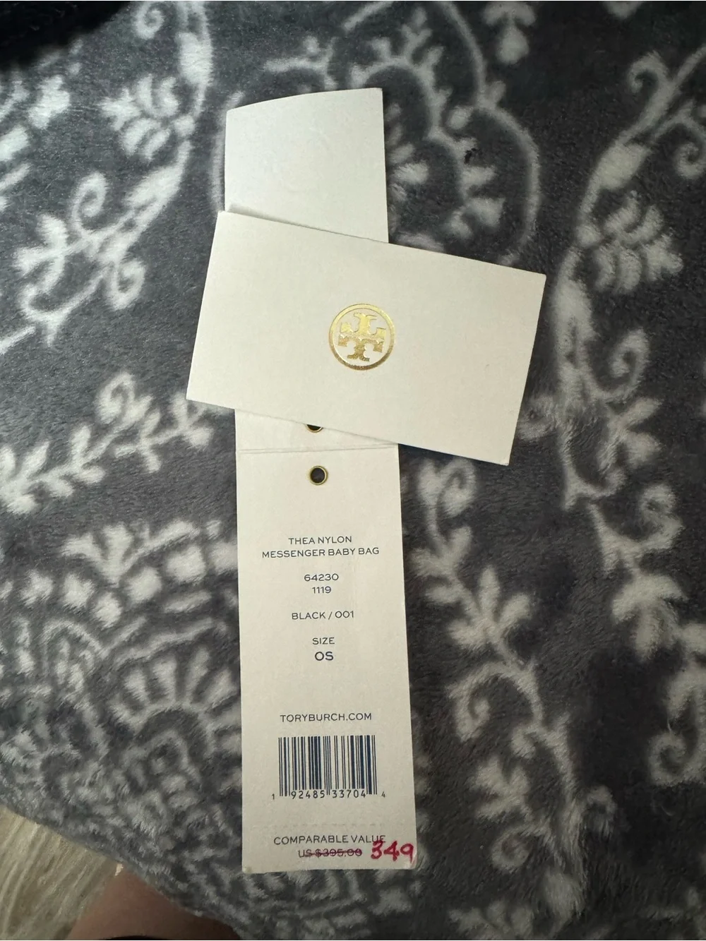 Tory Burch Black Nylon Shoulder Bag